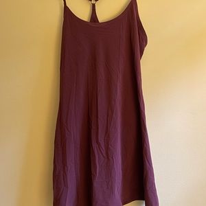 Outdoor Voices Maroon Exercise Dress SIZE XL